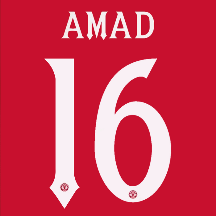 Manchester United Print 25-26 (Adult) - AMAD 16