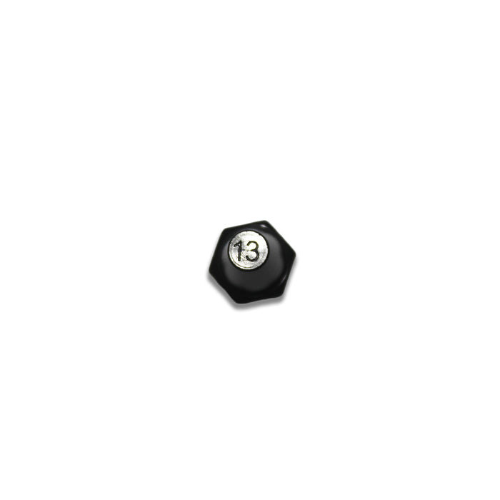 Aluminium Replacement Stud Set (12) - Black