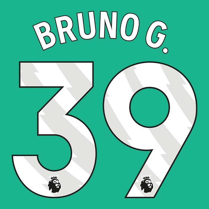 Premier League Print White (Youth) - BRUNO G. 39