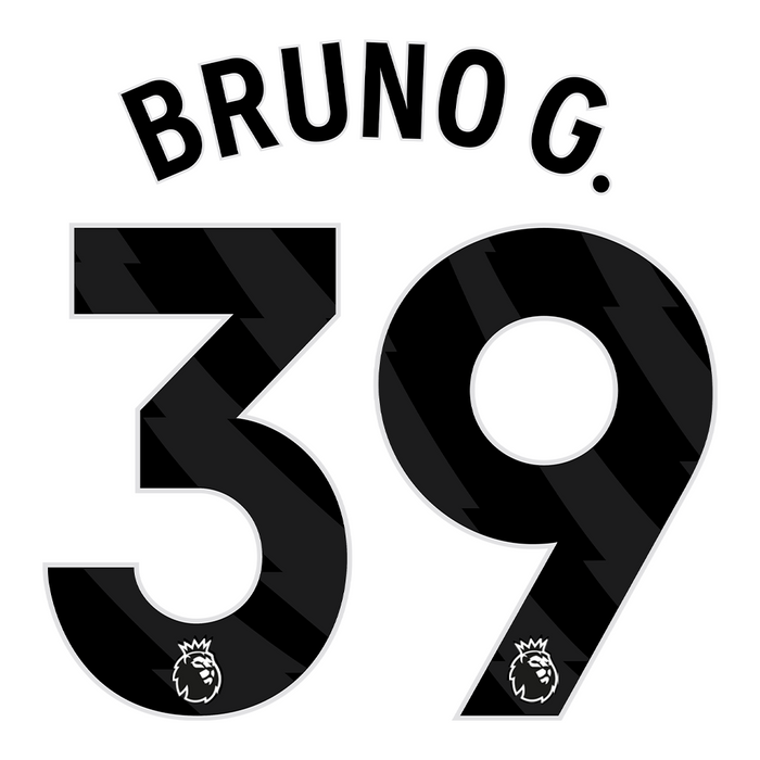 Premier League Print Black (Youth) - BRUNO G. 39
