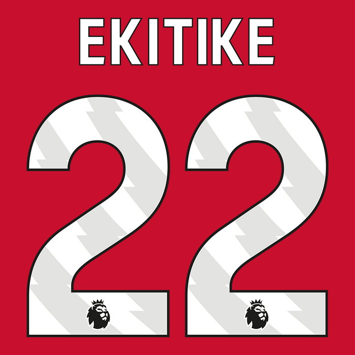Premier League Print White (Adult) - EKITIKE 22