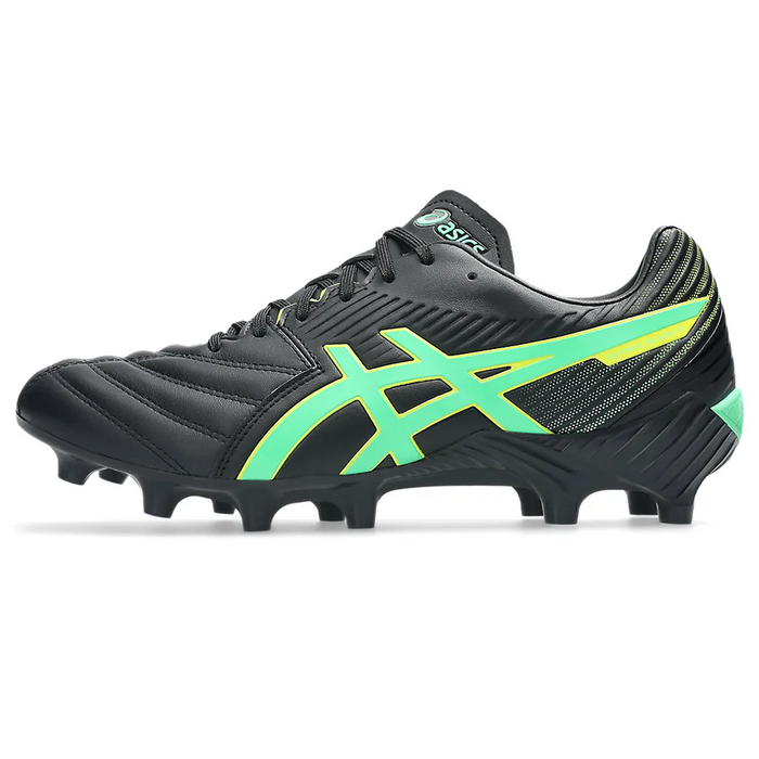 Asics Lethal Flash It 3 FG Football Boots (Black/Vital Green)