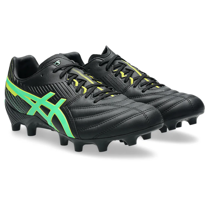 Asics Lethal Flash It 3 FG Football Boots (Black/Vital Green)