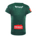 Wellington Phoenix 2026/27 A-League third jersey, green, back view with sponsor logos