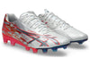 Asics Jetray Elite FG football boot in silver and red