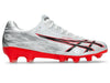 Asics Jetray Pro FG football boot in silver and red