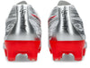 Asics Jetray Pro FG football boot in silver and red