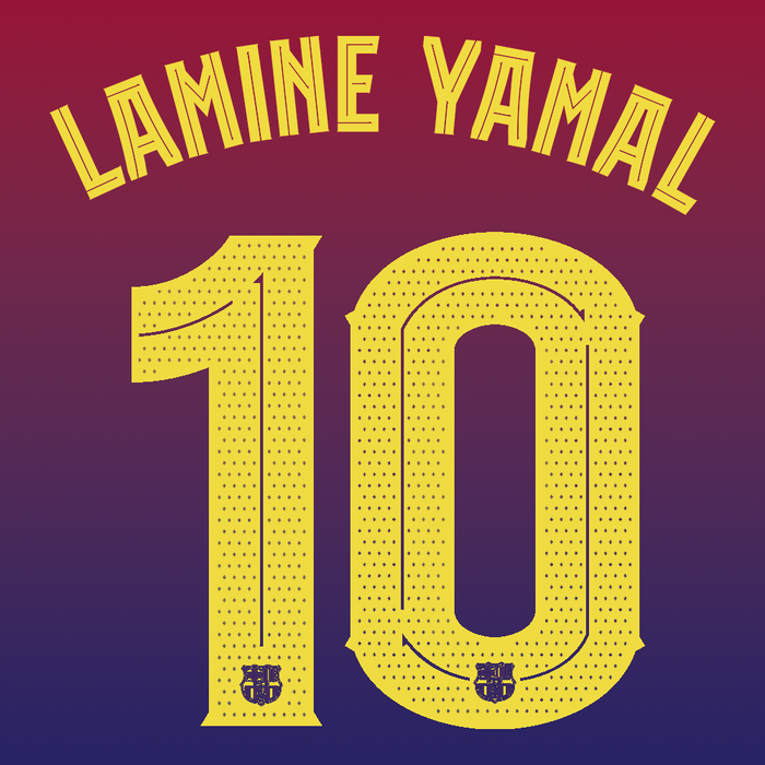 FC Barcelona Home Print 25/26 (Adult) - LAMINE YAMAL 10