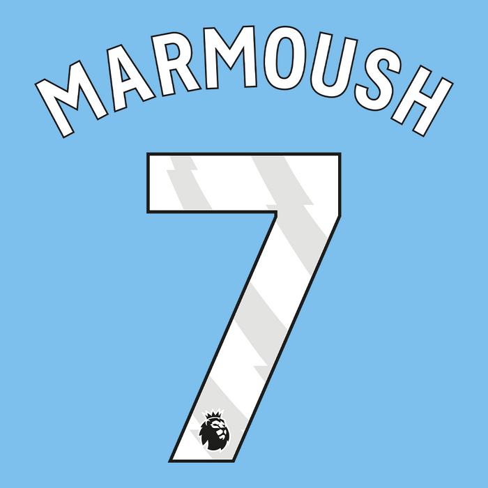 Premier League Print White (Youth) - MARMOUSH 7