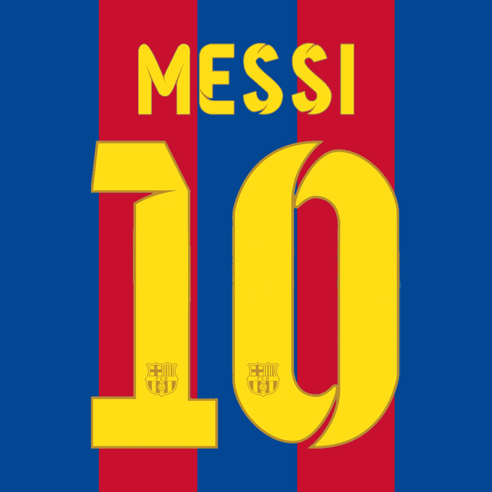 FC Barcelona Home Print 13-14 - MESSI 10