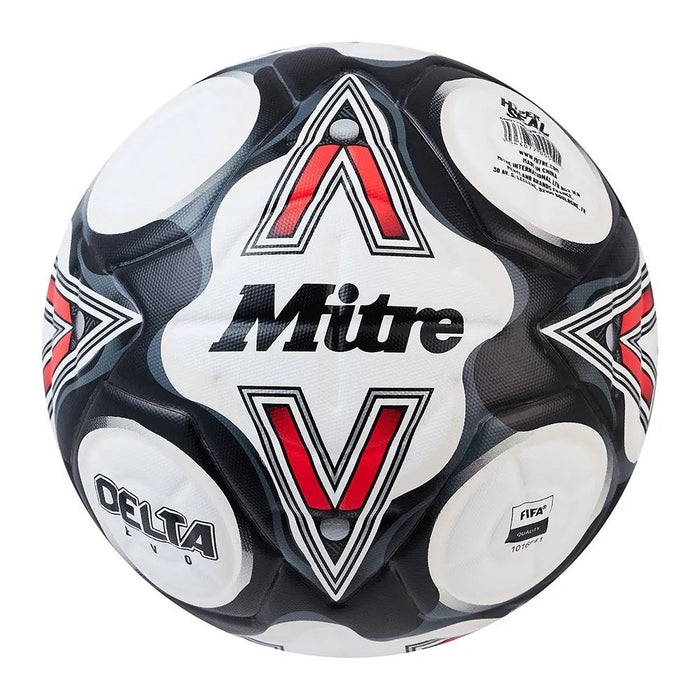 Mitre Delta Evo 24 Football (White/Red)