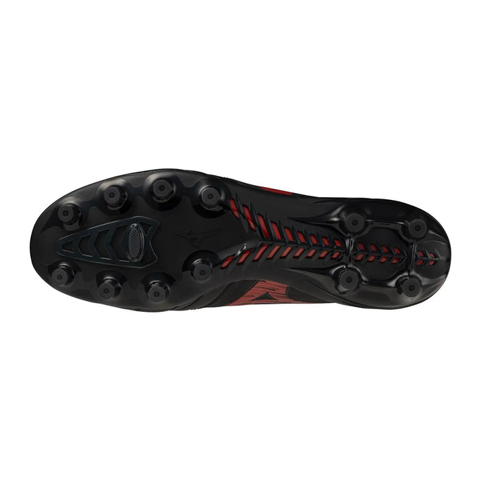 Mizuno Morelia Neo IV Beta Elite FG Football Boots (Black/Morealia 40th Red/Black)