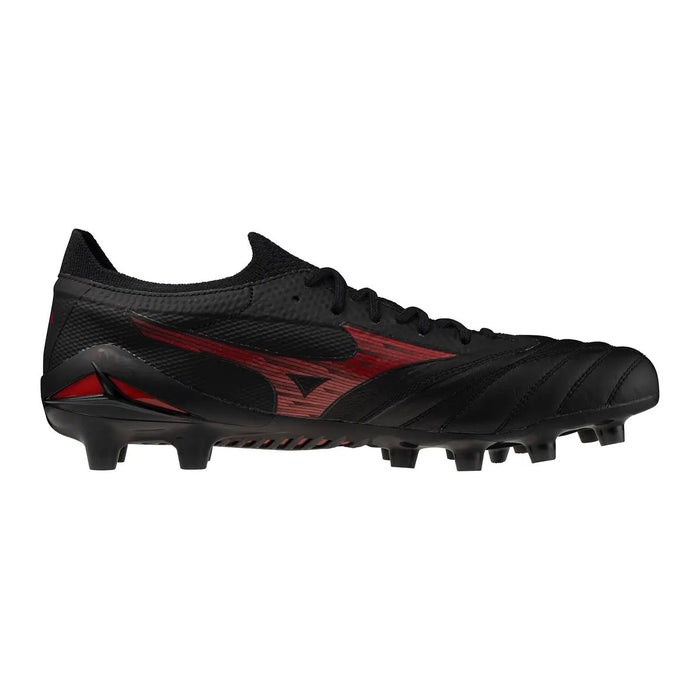Mizuno Morelia Neo IV Beta Elite FG Football Boots (Black/Morealia 40th Red/Black)