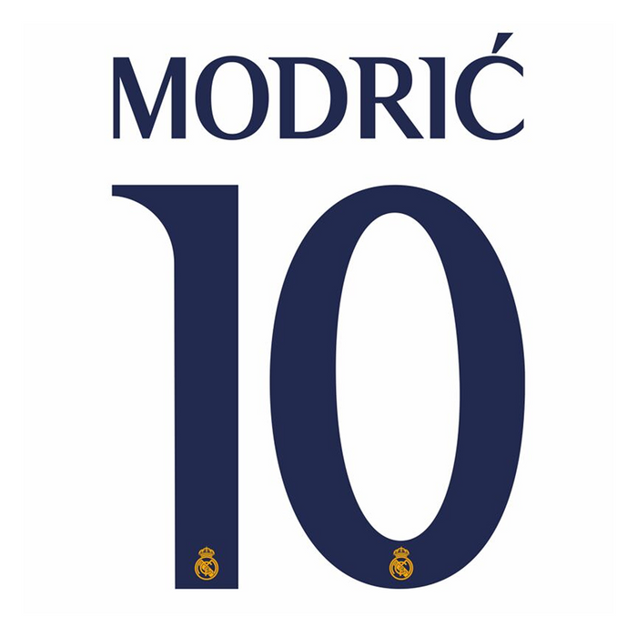 Real Madrid Home Print 23/24 (Youth) - MODRIC 10