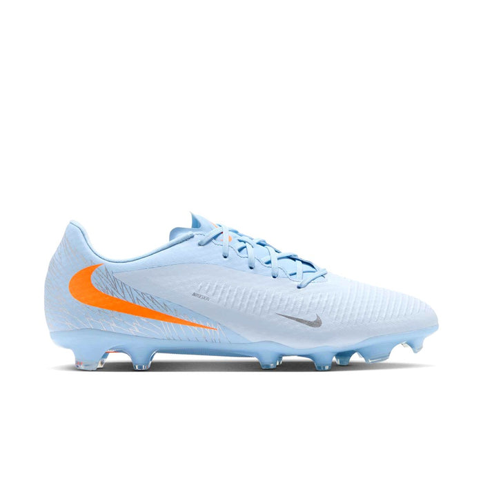 Nike United Phantom 6 Low Academy FG/MG football boot in Multi-Color/Black, lateral side view
