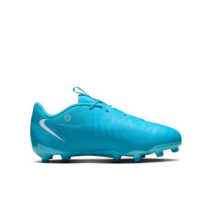 Nike Phantom GX Academy FG/MG Jnr Football Boots (Blue Fury/White)