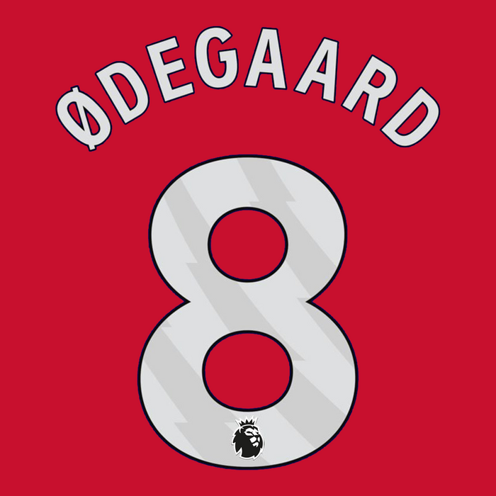 Premier League Print White (Adult) - ODEGAARD 8