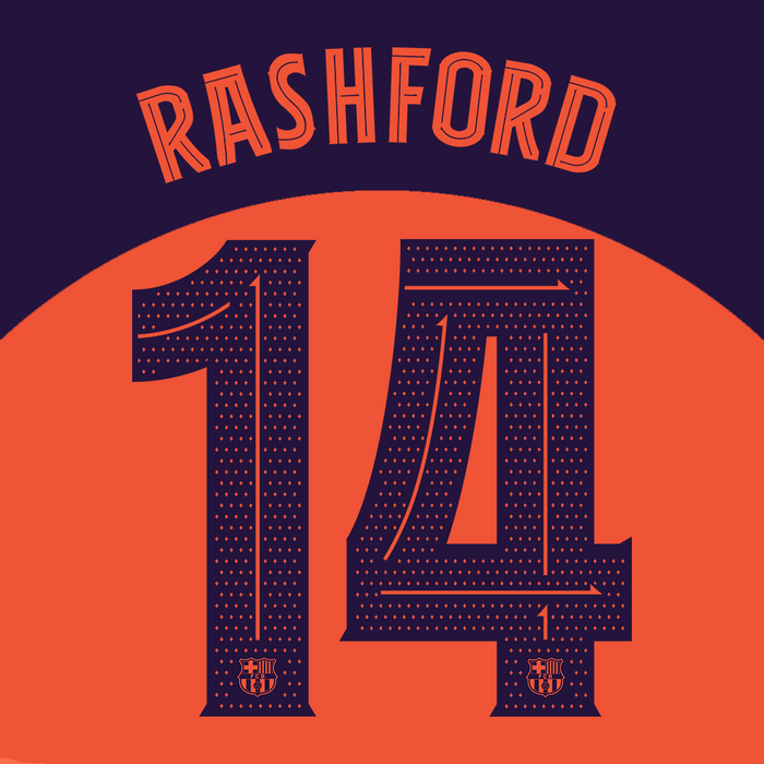 FC Barcelona Third Print 25/26 Adult - RASHFORD 14