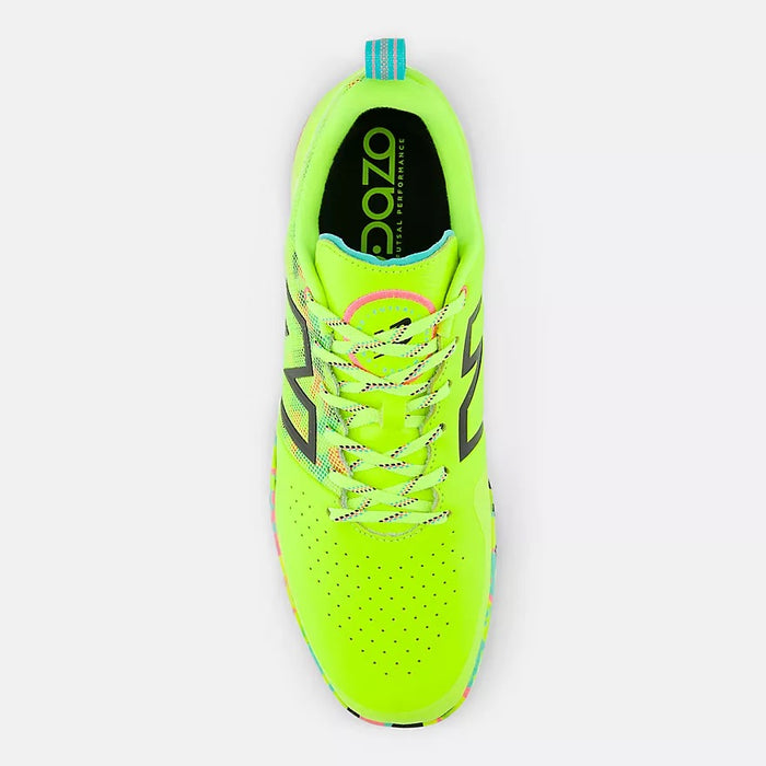 New Balance Audazo V6 Pro IN Football Shoes (Fluro Yellow)