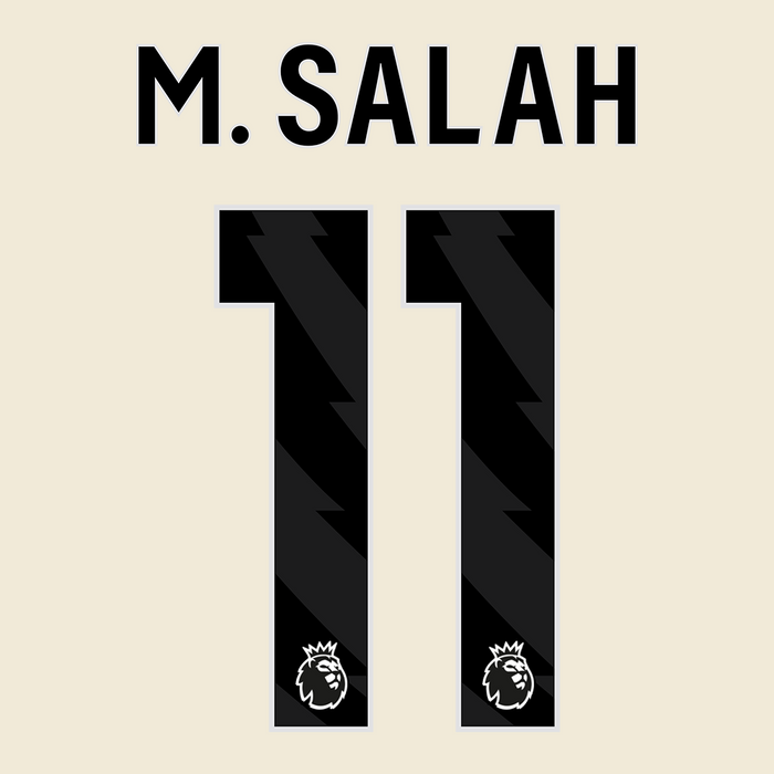Premier League Print Black (Adult) - M. SALAH 11