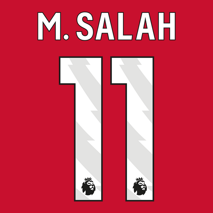 Premier League Print White (Adult) - M. SALAH 11