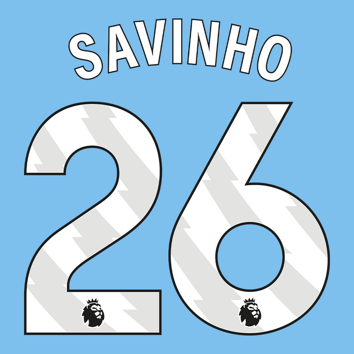 Premier League Print White (Adult) - SAVINHO 26