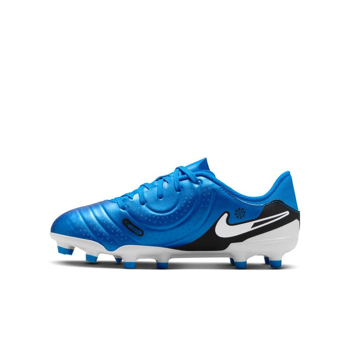 Nike Tiempo Legend 10 Academy FG/MG Jnr Football Boots (Blue/White)