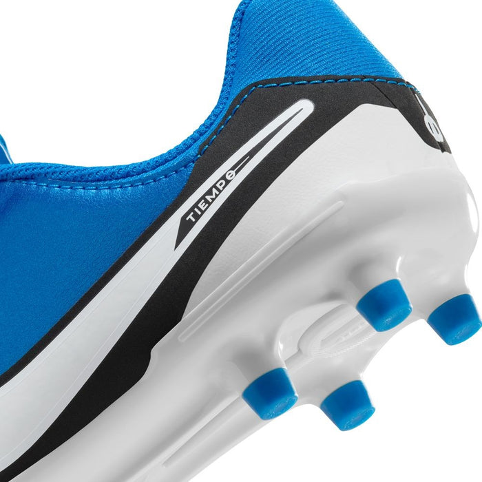 Nike Tiempo Legend 10 Academy FG/MG Jnr Football Boots (Blue/White)