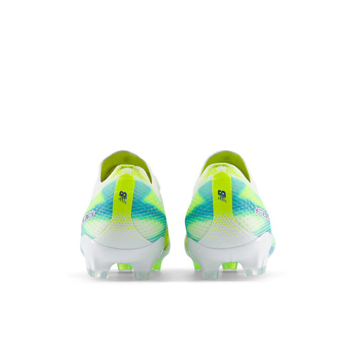New Balance Furon V9 Elite FG Football Boots (White/Alkaline Green)
