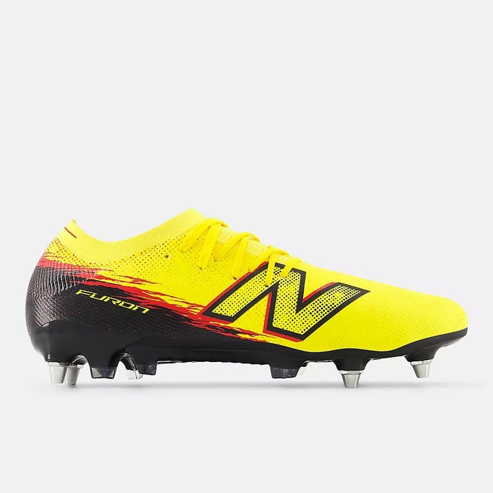 New Balance Furon Elite SG V8 Football Boots (Punch Yellow/Black)