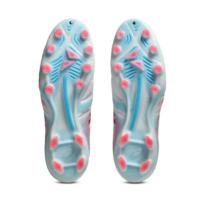 Asics Ultrezza 4 FG Football Boots (White/Diva Pink)