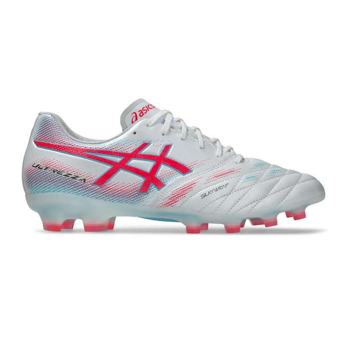 Asics Ultrezza 4 FG Football Boots (White/Diva Pink)
