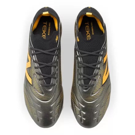 New Balance Tekela Elite V5 FG football boot in harbour grey and black cement