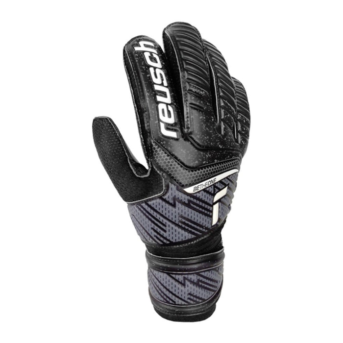 Reusch Attrakt Solid GK Gloves (Black/White)