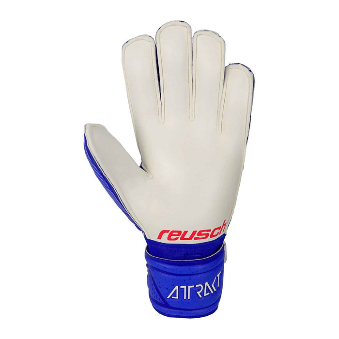 Reusch Attrakt Grip GK Gloves (Blue/White)