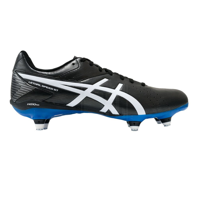 Asics Lethal Speed ST SG Football Boots Football Boots (Black/White/MTH BLU)