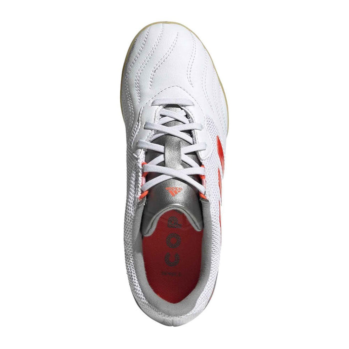 Adidas Copa Sense .3 IN Sala Jnr Football Boots (White/Red/Iron)