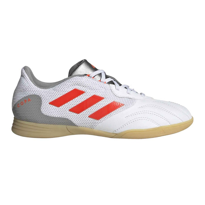 Adidas Copa Sense .3 IN Sala Jnr Football Boots (White/Red/Iron)