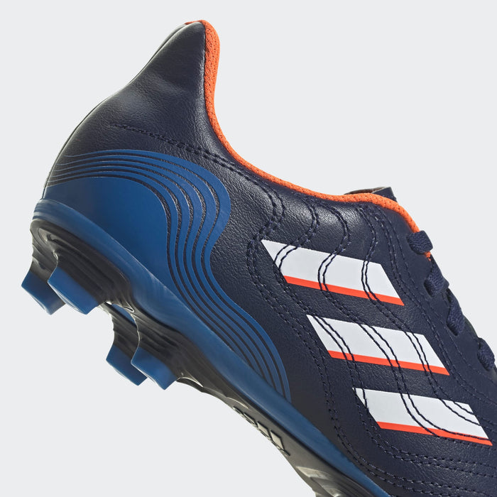 Adidas Copa Sense.4 FxG Jnr Football Boots (Navy/White/Blue)