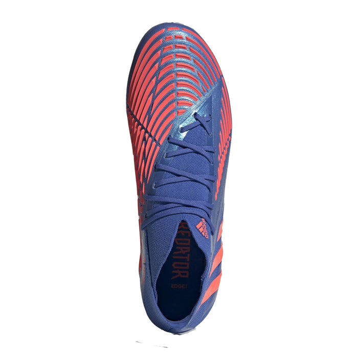 Adidas Predator Edge.1 FG Football Boots (Blue/Turbo)