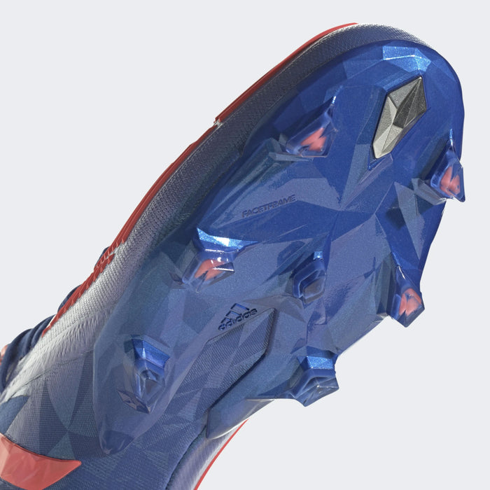 Adidas Predator Edge.1 Low FG Football Boots (Blue/Turbo)