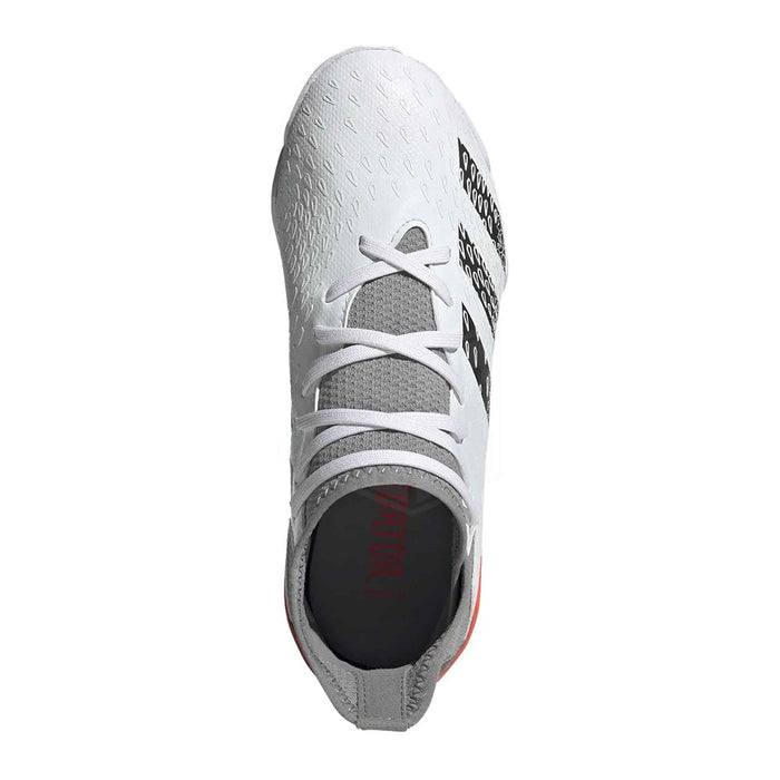 Adidas Predator Freak .3 IN Jnr Football Boots (White/Iron/Red)