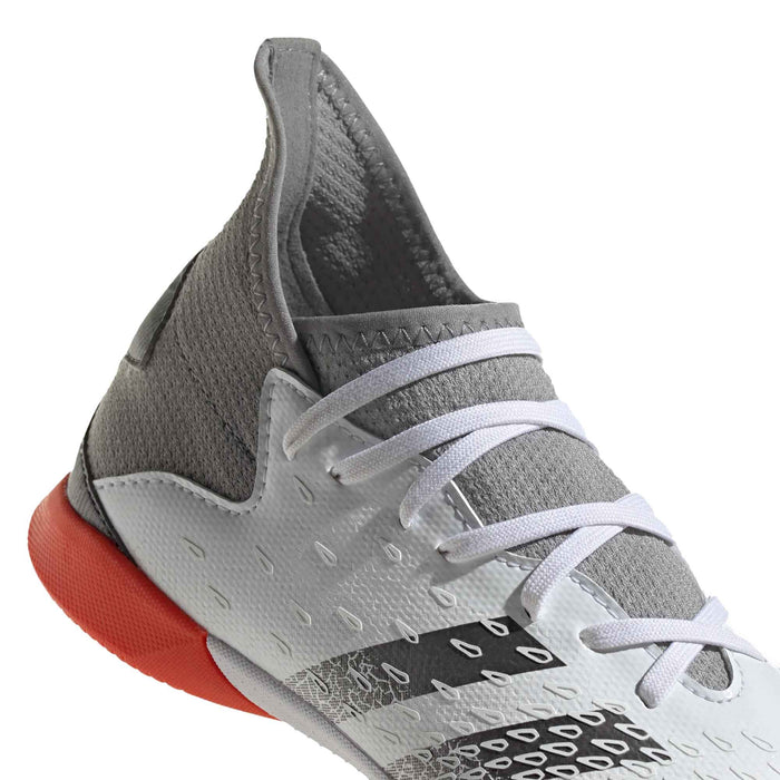 Adidas Predator Freak .3 IN Jnr Football Boots (White/Iron/Red)