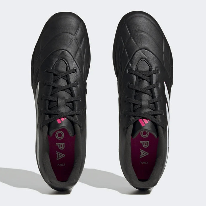 Adidas Copa Pure.3 FG Football Boots (Black/White/Pink)