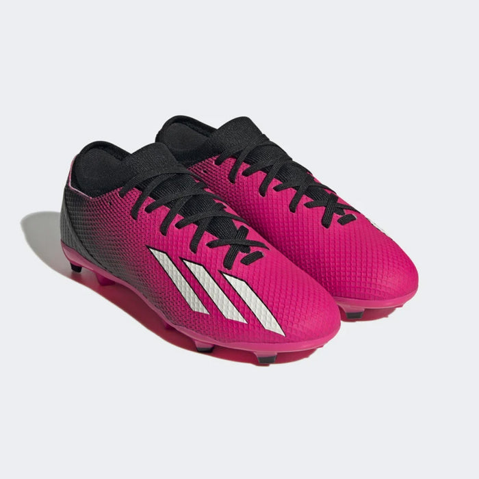 Adidas X Speedportal.3 FG Jnr Football Boots (Pink/Black/White)