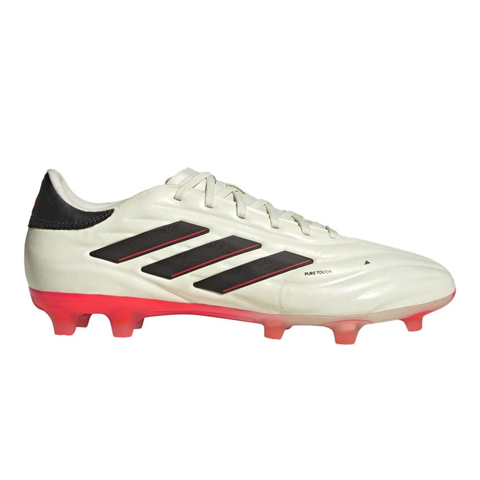 Adidas Copa Pure II Pro FG Football Boots (Ivory/Black/Solar Red)