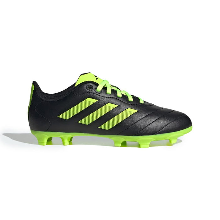 Adidas Goletto VIII Jnr FG Football Boots (Black/Lucid Lemon)