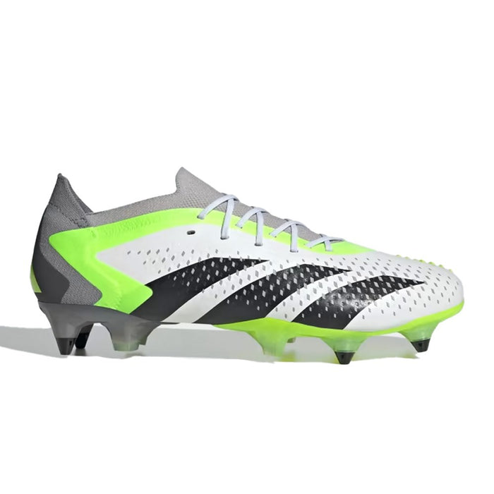 Adidas Predator Accuracy.1 Low SG Football Boots (White/Black/Lucid Le