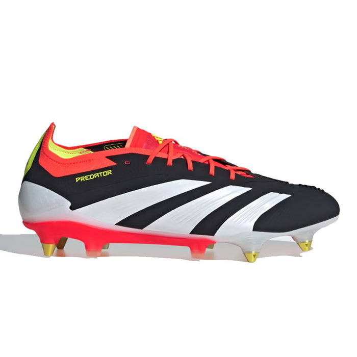 Adidas Predator Elite SG Football Boots (Black/White/Solar Red)