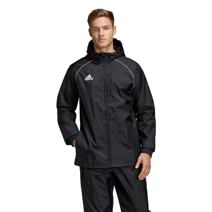 Adidas core deals rain jacket junior
